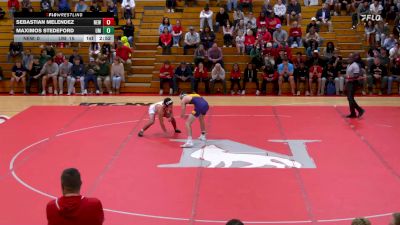 149 lbs Sebastian Melendez, Newberry vs Maximos Stedeford, Montevallo