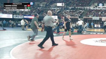 Cons. Round 2 - Jerrett Miotke, Whitehall/Harrison vs Kooper Coates, Cascade