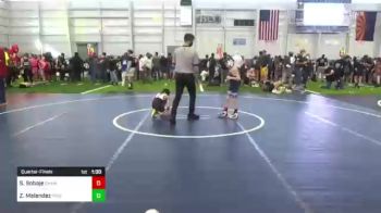 53 lbs Quarterfinal - Seth Sobaje, Champ Academy vs Zander Melendez, Pride WC