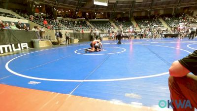 96 lbs Semifinal - AJ Bazart, HURRICANE WRESTLING ACADEMY vs Micah Williams, Carl Albert