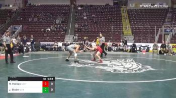 170 lbs Consolation - Hunter Holbay, Westmont Hilltop Hs vs Jared Blobe, Notre Dame Hs - Green Pond