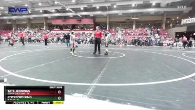 58 lbs Champ. Round 1 - Rockford King, Bobcat vs Tate Jennings, Ogden`s Outlaws