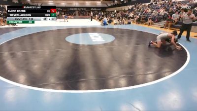 125 lbs Cons. Round 5 - Deven Jackson, Elizabethtown vs Elijah Bayne, Ursinus