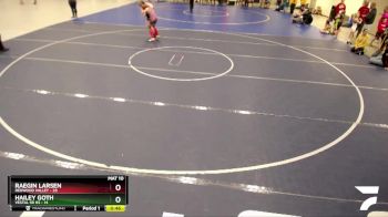 Semifinal - Raegin Larsen, Redwood Valley vs Hailey Goth, Vestal Sr HS