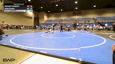 60-66 lbs Rr Rnd 1 - Zachary Dawejko, Panther Youth Wrestling vs Gage Oliver, Terminator Wrestling Academy