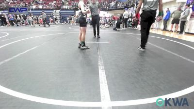 85 lbs Quarterfinal - Tidus Daniel, Checotah Matcats vs Takoda Caudle, Lone Grove Takedown Club