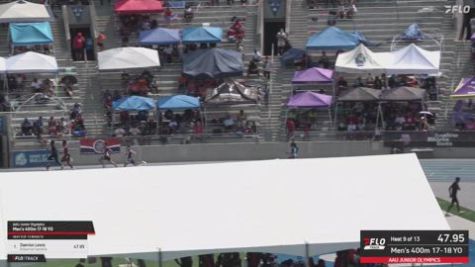 2026 AAU Junior Olympic Games - Youth Boys' 400m, Semi-Finals 10 - Age 17-18