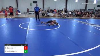 58 lbs Consolation - Dominic Schuman, Mat Assassins WC vs Greyson McDonald, Garage Boyz