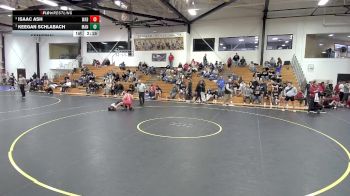 125 lbs Semifinal - Keegan Schlabach, Manchester vs Isaac Ash, Wabash