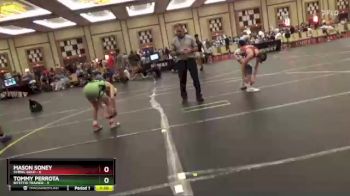 95 lbs Round 4 (6 Team) - Mason Soney, SVRWC Gold vs Tommy Perrota, Bitettio Trained