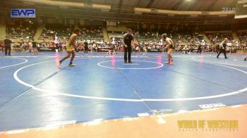 110 lbs Consi Of 8 #2 - Copen Barker, Rising Kingz vs Braelyn Allen, Open Mats