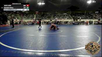 170 lbs Consi Of 8 #1 - Jack Lusk, Darko Valley Wolfpak vs Maxon Spall, Standfast