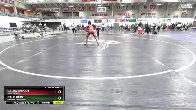 149 lbs Cons. Round 2 - Lj Davenport, Unattached vs Cale Hein, Ottawa University