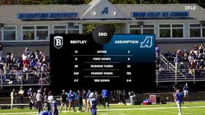 Replay: Bentley vs Assumption | Oct 12 @ 12 PM