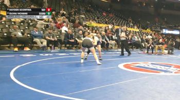 140 Class 2 lbs Cons. Round 3 - Hayden Scorfina, Troy Buchanan vs Olivia Vickers, Seckman