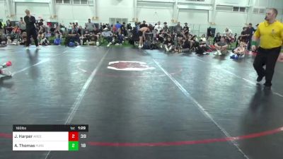 160 lbs Final - Jasper Harper, Ares W.C. (MI) vs Adler Thomas, Pursuit