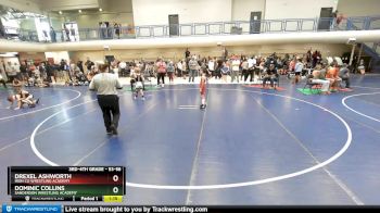 53-56 lbs Round 2 - Dominic Collins, Sanderson Wrestling Academy vs Drexel Ashworth, Iron Co Wrestling Academy