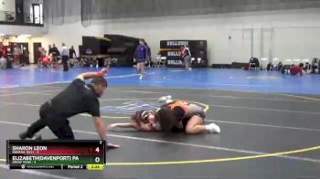 130 lbs Round 3 (6 Team) - Kelsey (Davenport) Novogradac, Draw Team vs Serena Cervantes, Schreiner Unvirsity