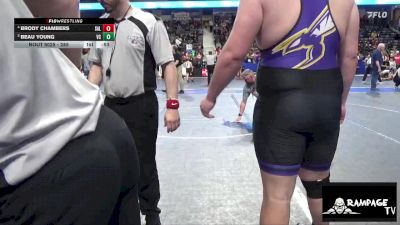 285 lbs 1st Place Match - Brody Chambers, Salina vs Beau Young, Valley Center