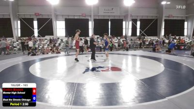 165 lbs Quarters - Corbin Bissett, Mentor High School vs Ilias Kellikidis, Beat The Streets Chicago
