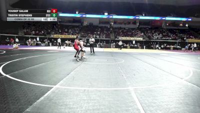 184 lbs Consi Of 32 #2 - Yousef Salam, Houston vs Tristin Stephens, Springfield Technical CC