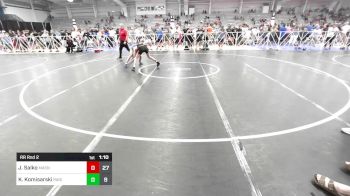 112 lbs Rr Rnd 2 - Jude Salko, Mat Assassins Red vs Kolton Komisarski, Ragin Raisins Catawba