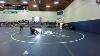 285 lbs Cons. Round 3 - Kendrick Salcido, Unattached vs Felipe De Matos, San Francisco State University