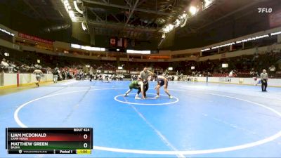 157 lbs Cons. Round 2 - Matthew Green, Basha vs Liam McDonald, Camp Verde