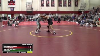 157 lbs Champ. Round 2 - Victor Jacinto, Unattached vs Andres Ramirez, Southern Oregon