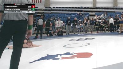 80 lbs 5th Place Match - Teidan Delisi, JRW Wrestling vs Colton Stephens, Bad Karma Wrestling Club