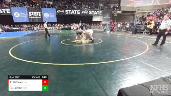 3A 170 lbs Semifinal - Benjamin Larson, Hermiston vs Ezekiel McEwen, Capital