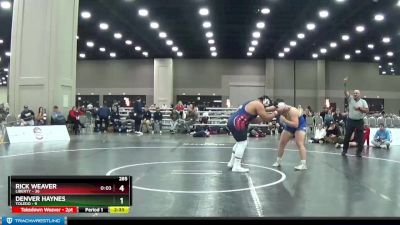 285 lbs Round 3 (4 Team) - Rick Weaver, Liberty vs Denver Haynes, Toledo