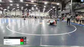 152 lbs Rr Rnd 1 - Preston Ritz, BRTC vs John Watson, Ragin Raisins Fredonia