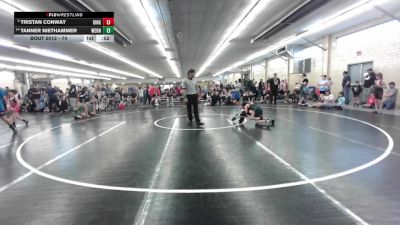 74 lbs Round Of 16 - Tristan Conway, Binghamton vs Tanner Niethammer, Wernersville