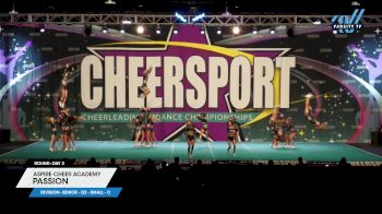 Aspire Cheer Academy - Passion [2025 L4 Senior - D2 - Small - C Day 3] 2025 CHEERSPORT National All Star Cheerleading Championship