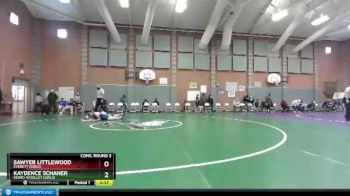 125 lbs Cons. Round 3 - Sawyer Littlewood, Everett (Girls) vs Kaydence Schaner, Sedro-Woolley (Girls)