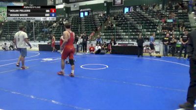165 lbs 1st Place Match - Nolan Fellers, Sebolt Wrestling Academy vs Boden White, Immortal Athletics Wrestling Club