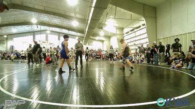 131-145 lbs Rr Rnd 1 - Camden Martin, Checotah Matcats vs MaminaKowa Warrior, Tecumseh Youth Wrestling