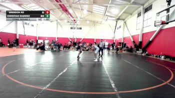 149 lbs Cons. Round 2 - Christian Ramirez, Modesto Junior College vs Brendon Ko, Bakersfield College