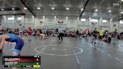 98 lbs Round 5 (6 Team) - Sal Colangelo, All American vs Jackson Hoy, Phoenix WC 1