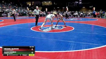 7A-144 lbs Cons. Semi - Michael Bledsoe, Colquitt County vs Gavin Daniels, Camden County