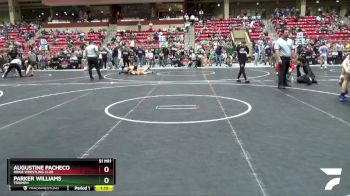 145 lbs Cons. Round 3 - Parker Williams, Triumph vs Augustine Pacheco, Ridge Wrestling Club