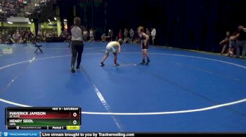 80 lbs Quarterfinal - Henry Seidl, ANML vs Maverick Jamison, DC Elite