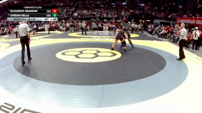 G-170 lbs Semifinal - Elizabeth Madison, G-Loveland vs Jordan Mills, G-Gah. Lincoln