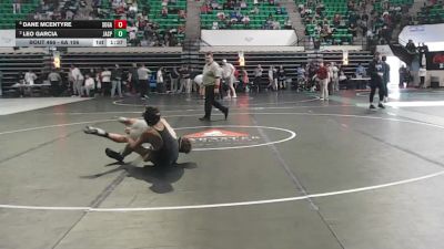 6A 106 lbs Semifinal - Dane Mcentyre, Southside Gadsden vs Leo Garcia, Jasper
