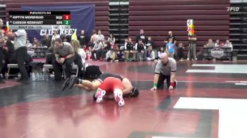175 lbs Round 3 - Carson Reinhart, North Polk vs Kiptyn Morehead, Maquoketa