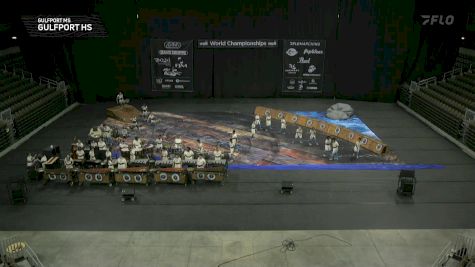 Gulfport HS "Gulfport MS" at 2025 WGI Percussion/Winds World Championships