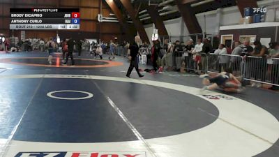 120A lbs Rr Rnd 3 - Brody Dicaprio, Journeymen vs Anthony Curlo, Blair Academy
