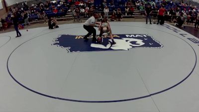 12U Boys - 117 lbs Champ. Round 1 - Tanner Ingle, The Stable Wrestling vs Raedon Rheinhart, Delta Wrestling Club Inc.