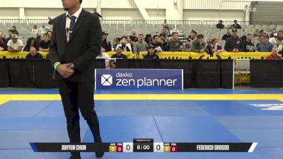 Federico Grosso vs Juhyun Chun 2025 World IBJJF Jiu-Jitsu No-Gi Championship